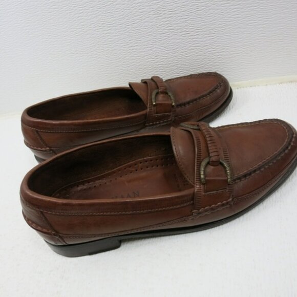 Cole Haan Oil Tanned Leather Dress Loafers Men\'s Casual Dress Footwear 10 D